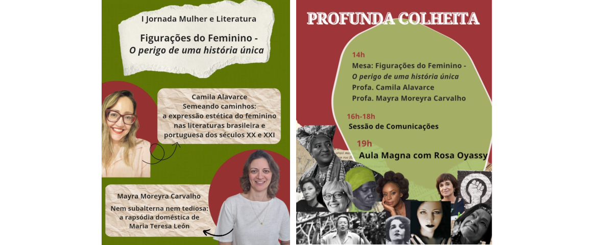 Iª Jornada Mulher e Literatura: Profunda Colheita